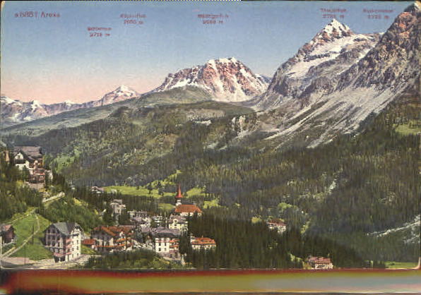 10577424 Arosa GR Arosa  ungelaufen ca. 1920