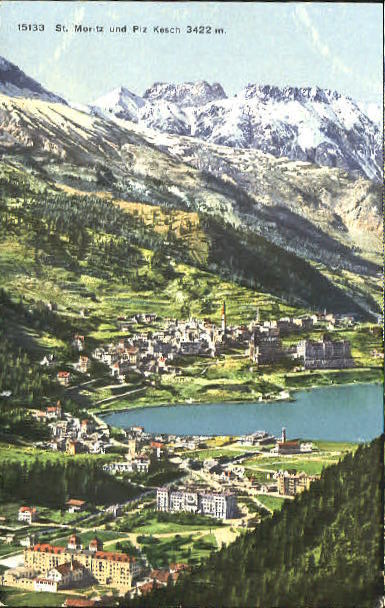 10577656 St Moritz GR St Moritz  ungelaufen ca. 1920