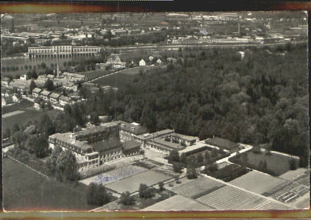 10577827 Rheinfelden AG Rheinfelden Fliegeraufnahme x 1961