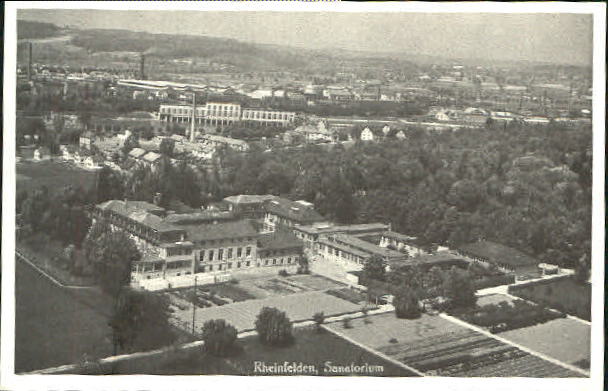 10577837 Rheinfelden AG Rheinfelden Sanatorium ungelaufen ca. 1920