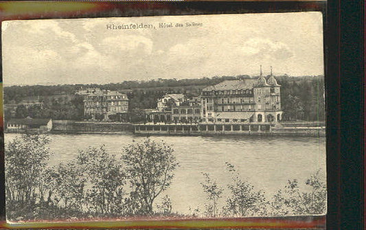 10578436 Rheinfelden AG Rheinfelden Hotel ungelaufen ca. 1910