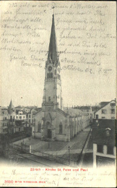 10578596 Zuerich Zuerich Kirche x 1906