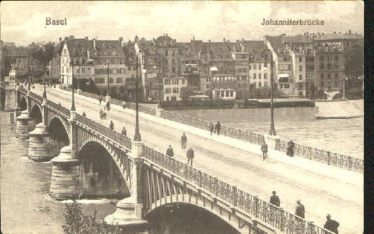 10578625 Basel BS Basel Bruecke ungelaufen ca. 1910