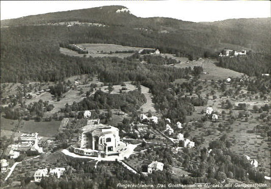 10578746 Dornach SO Dornach Fliegeraufnahme Goetheanum x 1965