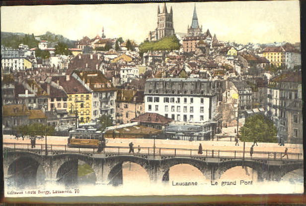 10578806 Lausanne VD Lausanne  ungelaufen ca. 1910