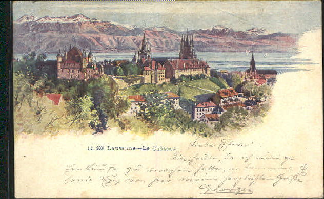 10578968 Lausanne VD Lausanne  x 1899