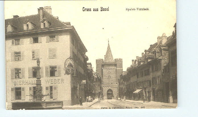 10579033 Basel BS Basel  ungelaufen ca. 1900