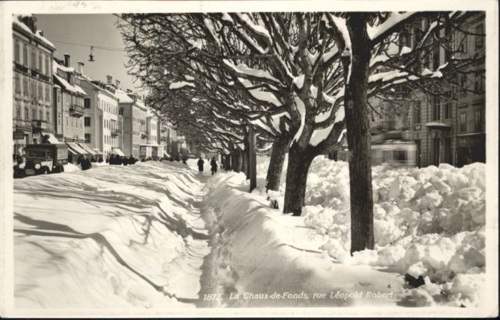 10890720 La Chaux-de-Fonds La Chaux-de-Fonds Rue Leopold Robert Winter x