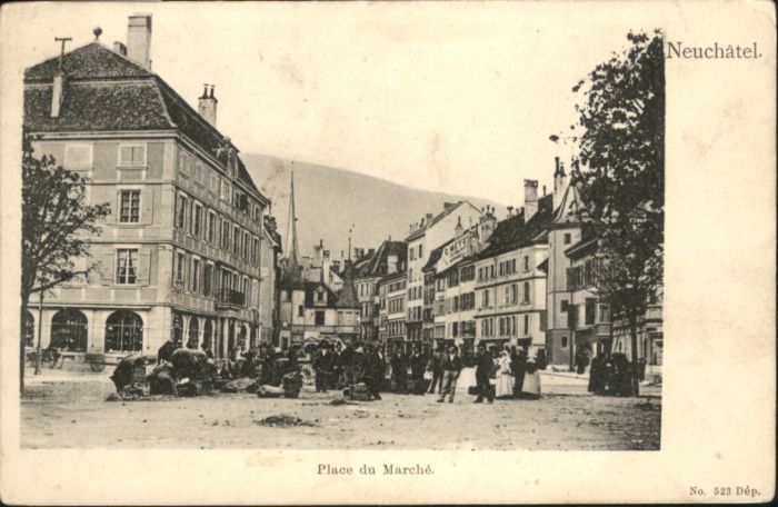 10890678 Neuchatel NE Neuchatel Place du Marche *