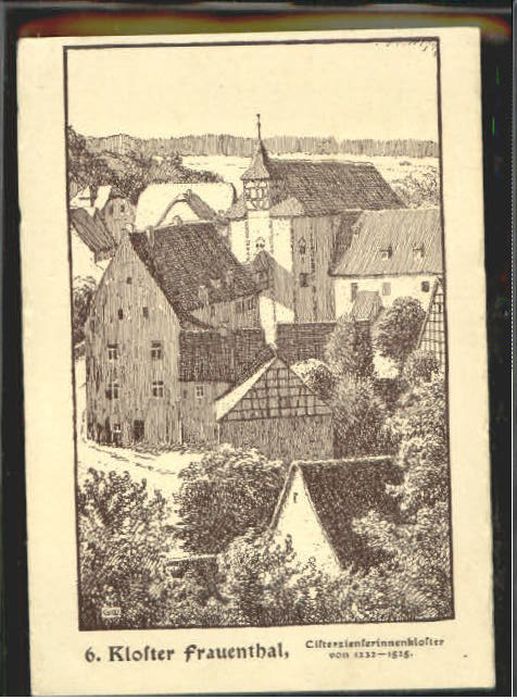 10454263 Cham ZG Kloster Frauenthal  ungelaufen ca. 1930 Cham ZG