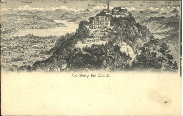 10579468 Uetliberg Zuerich Uetliberg bei Zuerich ungelaufen ca. 1920