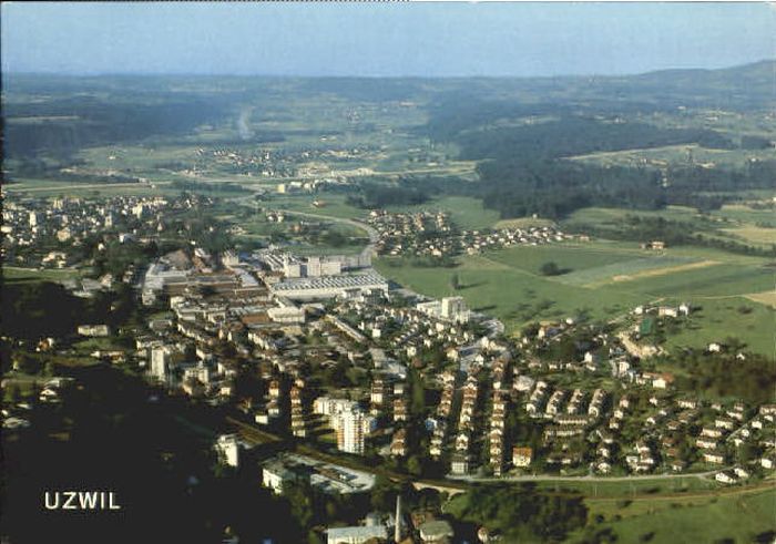 10579592 Uzwil Uzwil Fliegeraufnahme x 1974