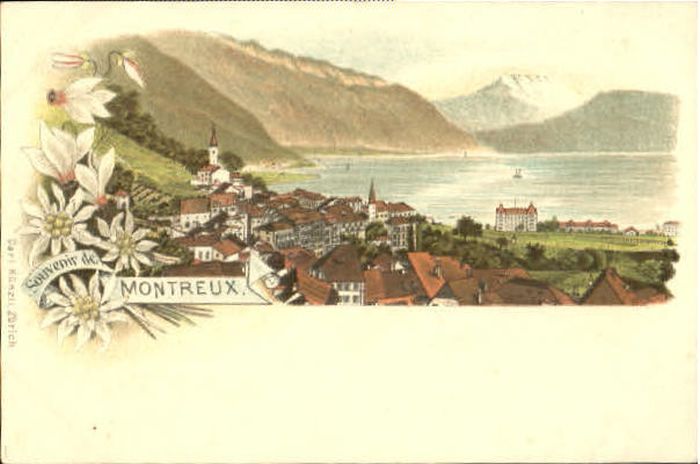 10580087 Montreux VD Montreux  ungelaufen ca. 1900