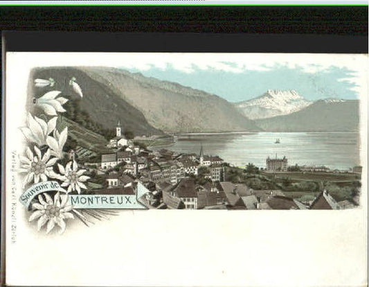 10580178 Montreux VD Montreux  ungelaufen ca. 1900