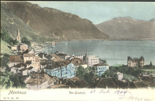 10580262 Montreux VD Montreux  ungelaufen ca. 1900