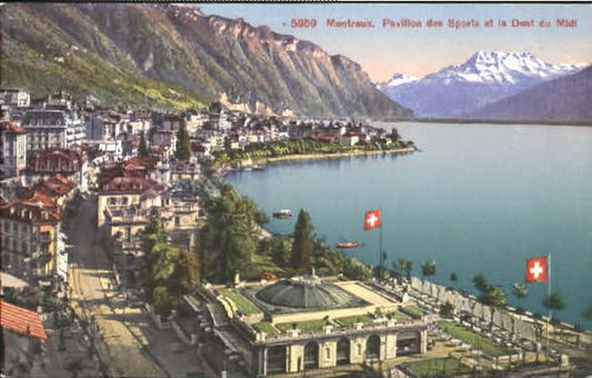 10580289 Montreux VD Montreux  ungelaufen ca. 1910