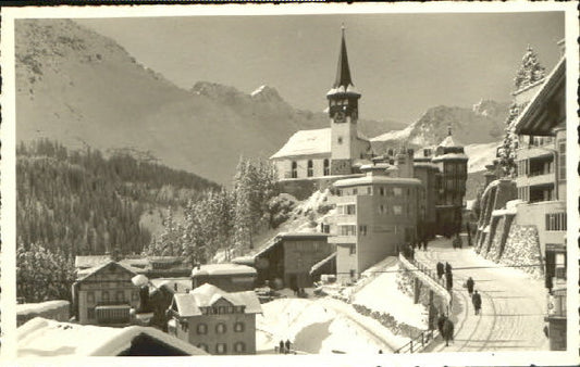 10580956 Arosa GR Église d'Arosa x 1937 Arosa