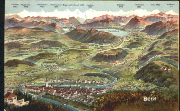 10581641 Bern BE Bern  ungelaufen ca. 1920