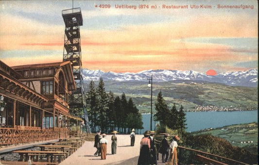 10845204 Uetliberg Zuerich Uetliberg Restaurant Uto Kulm  *