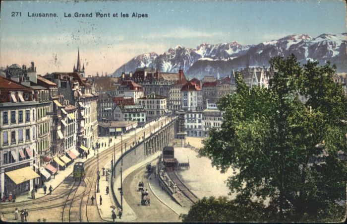 10845205 Lausanne VD Lausanne Grand Pont les Alpes x