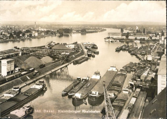 10845422 Basel BS Basel Kleinhueninger Rheinhafen *