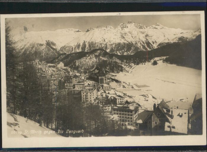 10845119 St Moritz GR St Moritz Piz Languard x