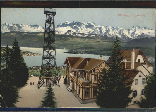 10845579 Uetliberg Zuerich Uetliberg Uto Kulm Litho *