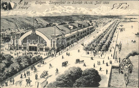 11498315 Zuerich Eidgen.Saengerfest vom 14.-18.Juli 1905 Zuerich