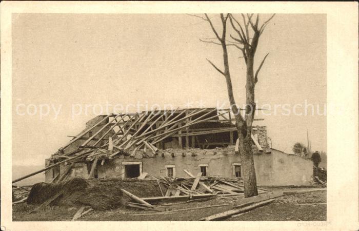 11706765 La Chaux-de-Fonds Cyklone Ferme Leuba detruite La Chaux-de-Fonds