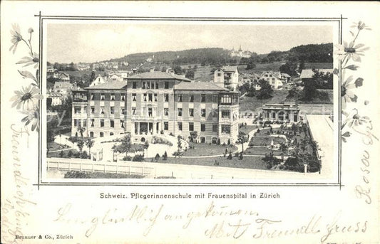 11706782 Zuerich ZH Pflegerinnenschlule mit Frauenspital Zuerich ZH