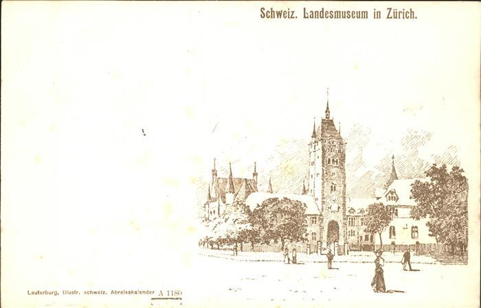 11706798 Zuerich ZH Landesmuseum Zuerich ZH