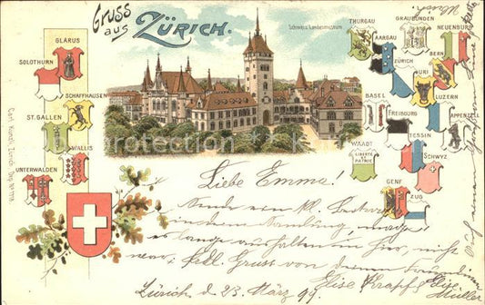 11706813 Zuerich ZH Landesmuseum Zuerich ZH