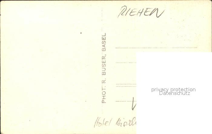 11943299 Riehen Hôtel Bischofshoehe Riehen