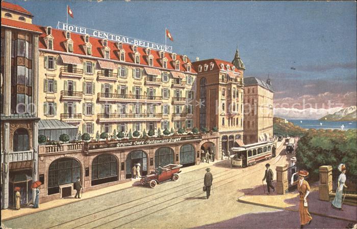 11943426 Lausanne VD Hôtel Central Bellevue Grand Café Lausanne