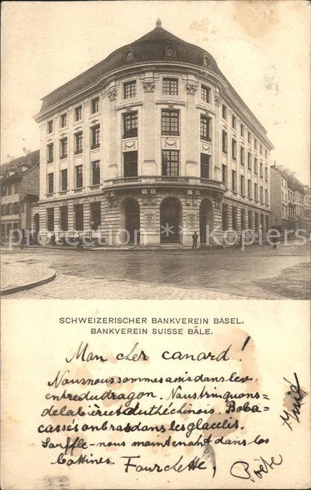 11943433 Basel BS Schweizerischer Bankverein  Basel BS