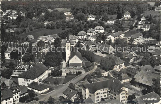 11943505 Langenthal BE Fliegeraufnahme Langenthal