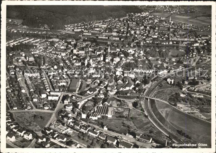 11946003 Olten Fliegeraufnahme Olten