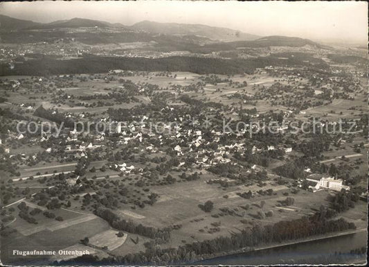 11946025 Ottenbach Fliegeraufnahme Ottenbach