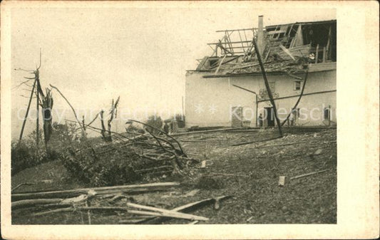 12059439 La Chaux-de-Fonds Belle Maison detruite La Chaux-de-Fonds