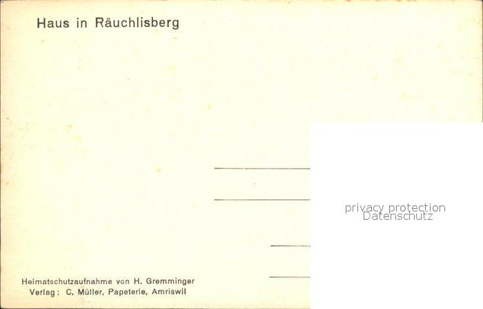 12635133 Amriswil TG Raeuchlisberg Fachwerk Amriswil