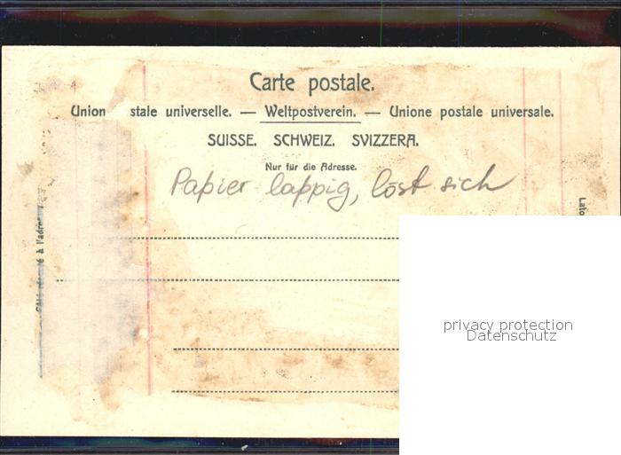 12635296 Amriswil TG Carte au clair de lune de l'église Amriswil TG