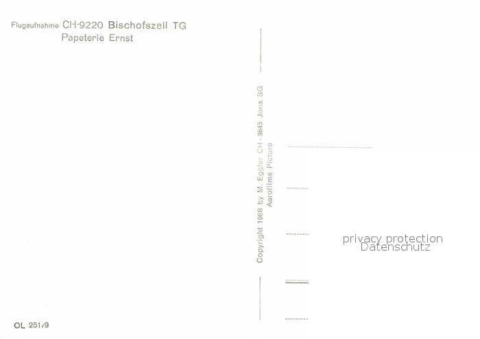 12690932 Bischofszell Fliegeraufnahme Papeterie Ernst Bischofszell