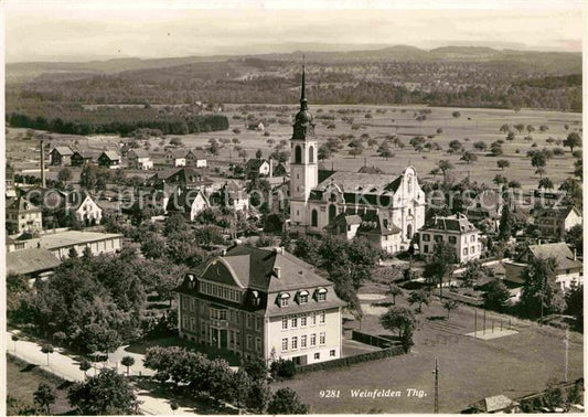 12690947 Weinfelden Photographie aérienne du quartier de l'église de Weinfelden