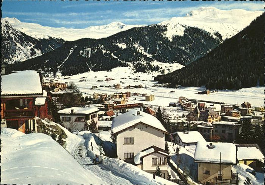 11247977 Davos GR Teilansicht Davos Platz