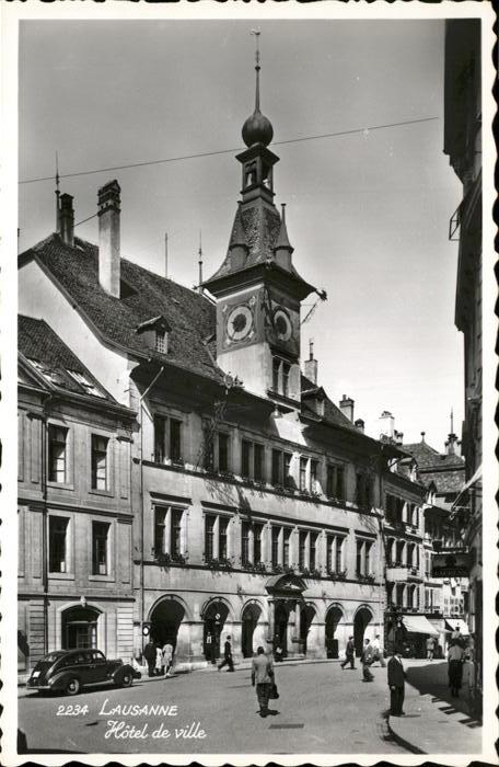 11268307 Lausanne VD Hotel de Ville Lausanne