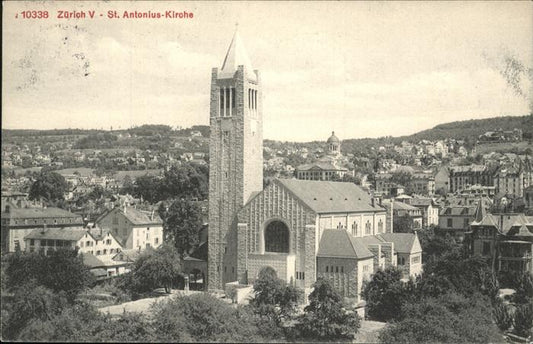 11242590 Zuerich St Antonius Kirche Zuerich