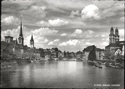 11242652 Zuerich Limmat Bruecke Zuerich