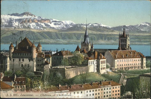 11242731 Lausanne VD Chateau Cathedrale Lausanne