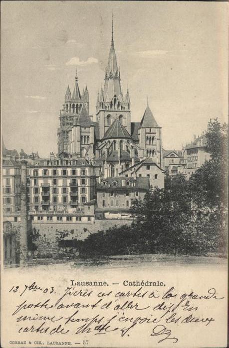 11242745 Lausanne VD Cathedrale Lausanne