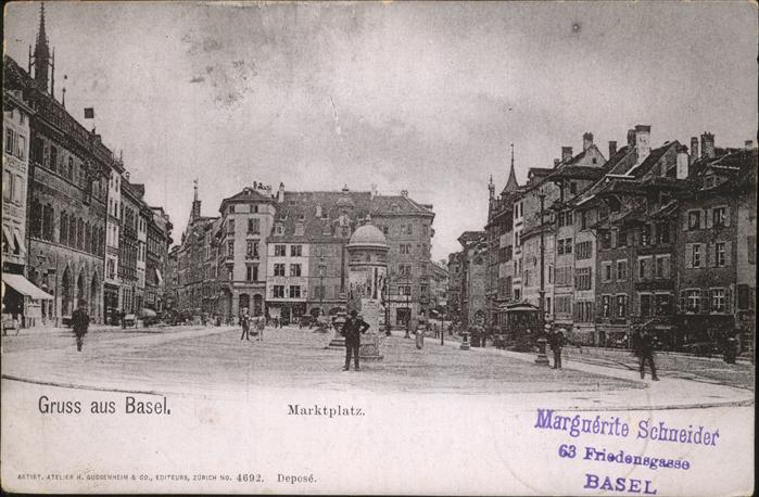 11314348 Basel BS Marktplatz Basel BS